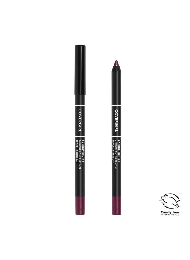COVERGIRL Exhibitionist 24-Hour Kohl Eyeliner, Burgundy,Gel