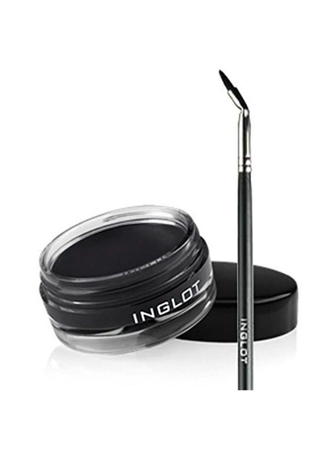 Inglot AMC Eyeliner Gel 77 and Inglot Brush 30T by Inglot
