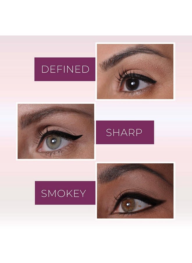 Blinc Eyeliner Pencil, Mechanical Gel Eyeliner Pencil with Built-In Sharpener, Waterproof, Smudge-proof, Transfer-proof, Ultra Long-Wearing, Clean, Vegan and Cruelty-Free, Black, 0.5g / 0.017 Fl. Oz