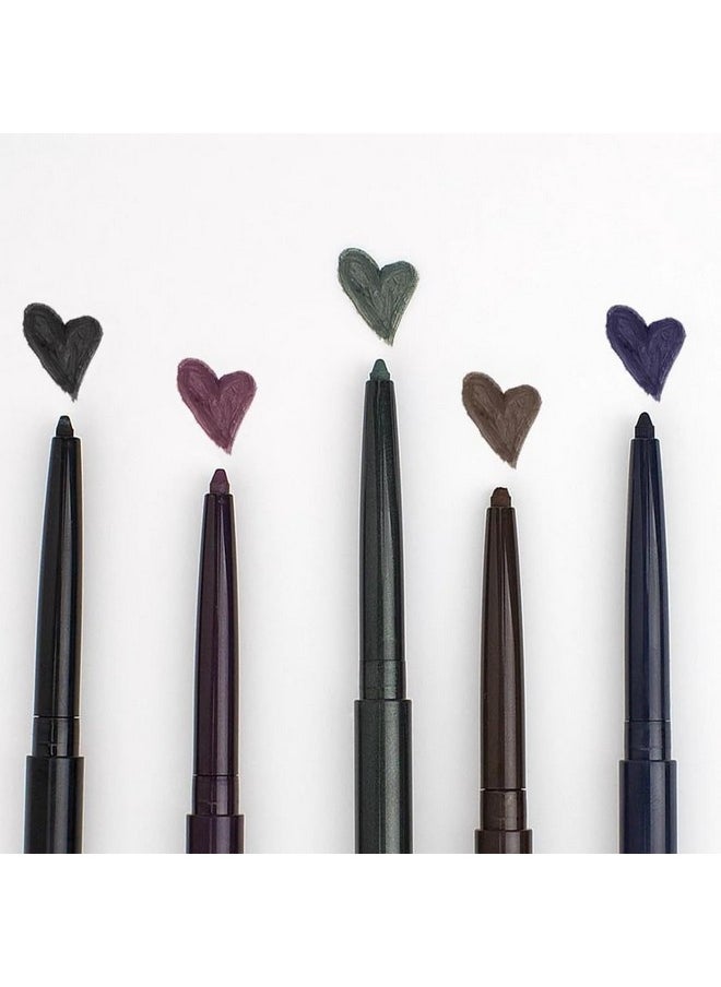 FLOWER BEAUTY By Drew Barrymore Forever Wear Long Wear Eyeliner - Creamy + Fade-Resistant - Pencil Tip + Smudge-Proof - Long-Lasting - Forever Brownstone