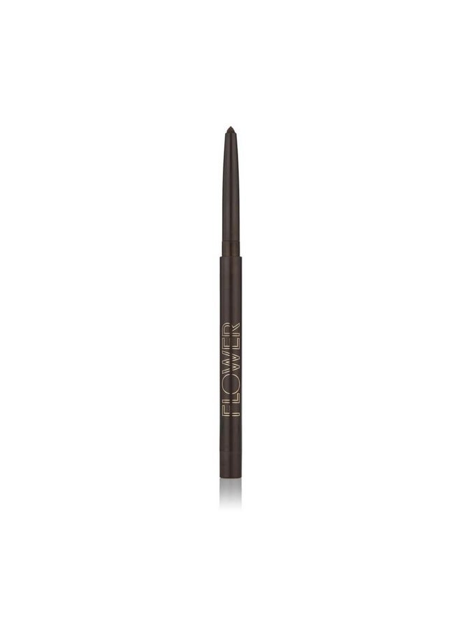 FLOWER BEAUTY By Drew Barrymore Forever Wear Long Wear Eyeliner - Creamy + Fade-Resistant - Pencil Tip + Smudge-Proof - Long-Lasting - Forever Brownstone
