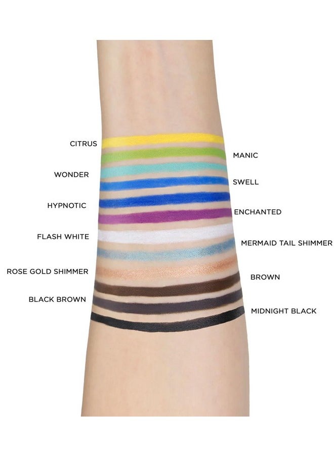 L.A. COLORS Gel Eyeliner, Midnight Black CP630