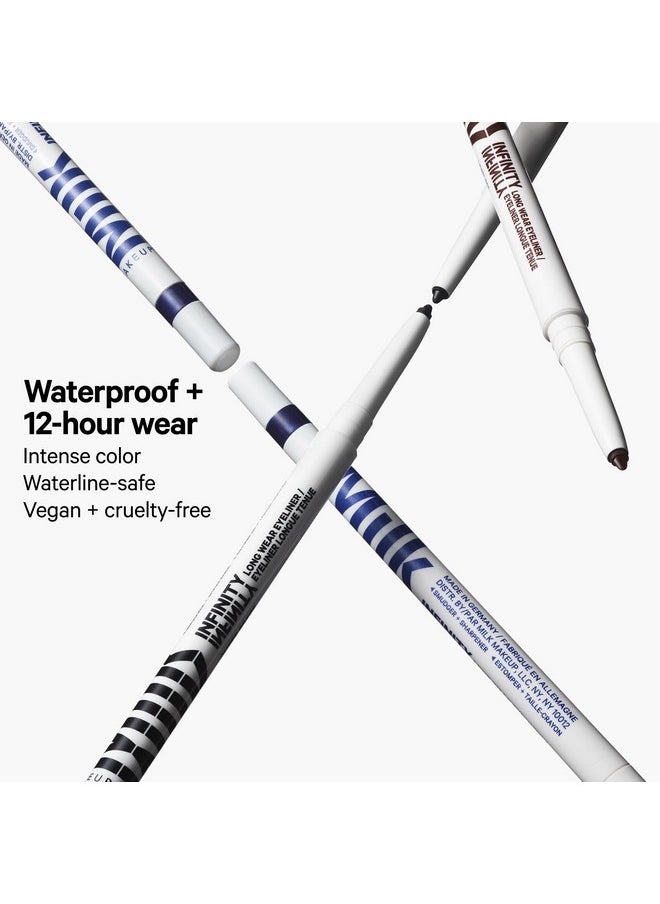 Milk Makeup Infinity Long Wear Eyeliner, Limitless (Brown) - 0.012 fl oz - Twist-Up Design, Built-In Sharpener & Soft Blender Tip - Up to 12-Hour Wear - Waterproof - Vegan, Cruelty Free