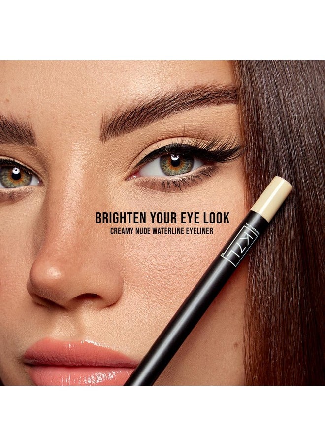 K7L Waterline Eyeliner Nude - Brighten, Creamy, Waterproof and Smudge-Proof Cosmetics