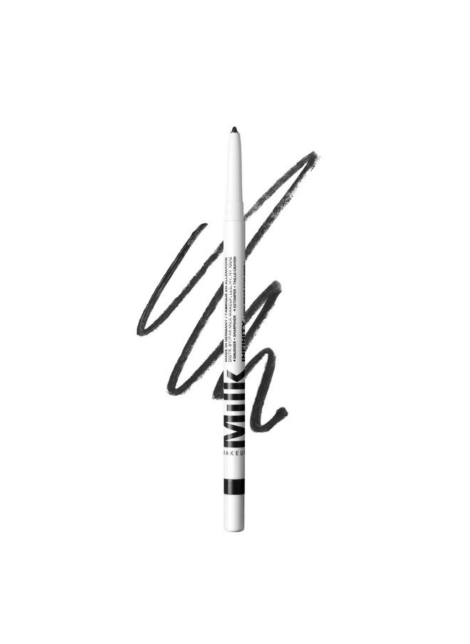 Milk Makeup Infinity Long Wear Eyeliner, Outer Space (Black) - 0.012 fl oz - Twist-Up Design, Built-In Sharpener & Soft Blender Tip - Up to 12-Hour Wear - Waterproof - Vegan, Cruelty Free