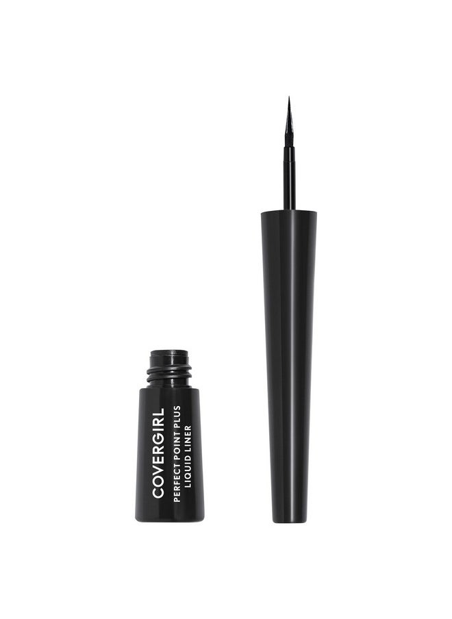 Covergirl Perfect Point Plus Liquid Eyeliner, Black Onyx, .08 Fl. Oz.