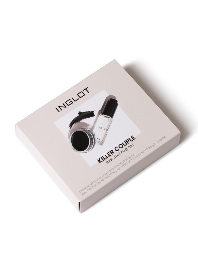 Inglot Eye Set | Duraline + AMC Eyeliner Gel 77