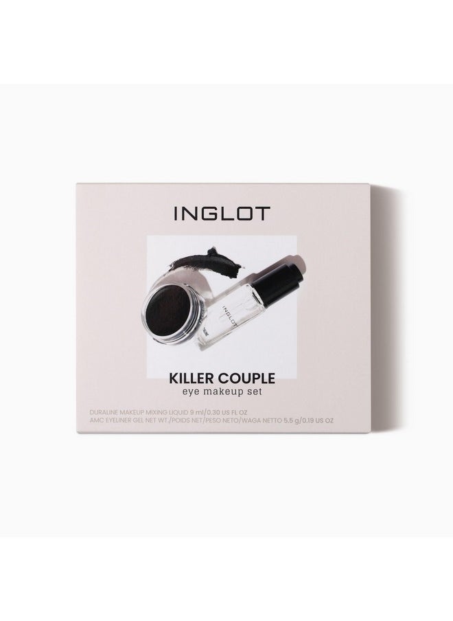 Inglot Eye Set | Duraline + AMC Eyeliner Gel 77