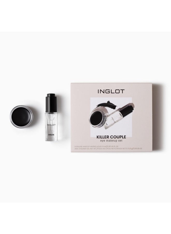 Inglot Eye Set | Duraline + AMC Eyeliner Gel 77