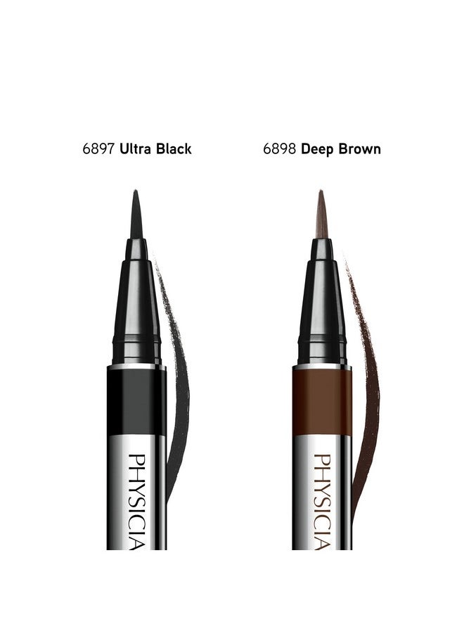 Physicians Formula Eye Booster, Lash-Enhancing 2-in-1 Eyeliner Serum, Dermatologist Approved, Hypoallergenic, Cruelty-Free & Vegan - Ultra Black