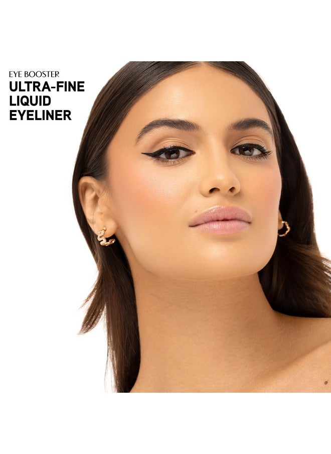 Physicians Formula Eye Booster, Lash-Enhancing 2-in-1 Eyeliner Serum, Dermatologist Approved, Hypoallergenic, Cruelty-Free & Vegan - Ultra Black