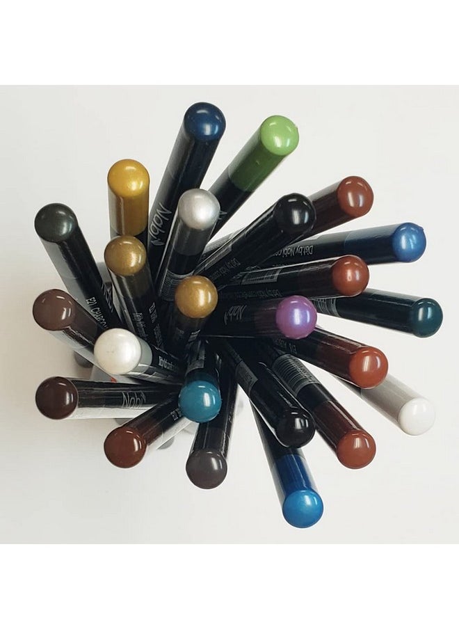 24 pcs Nabi Eyeliner and Eyebrow pencils