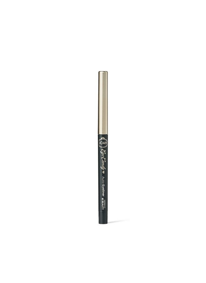 JOAH Eye Candy Waterproof Auto Eyeliner with Retractable Tip, Charcoal Gray