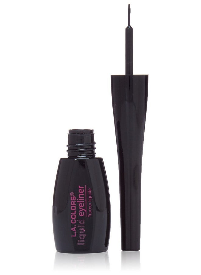 L.A. COLORS Thin Tip Liquid Liner, Black CBLE326