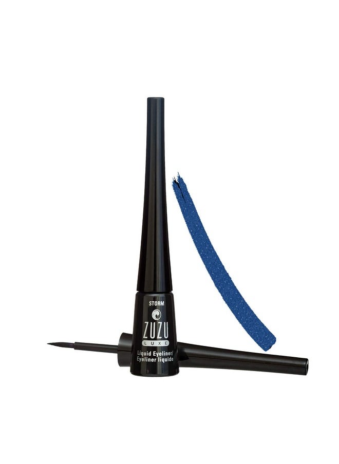 Zuzu Luxe, Vegan, Liquid Eyeliner (Storm),.1 oz