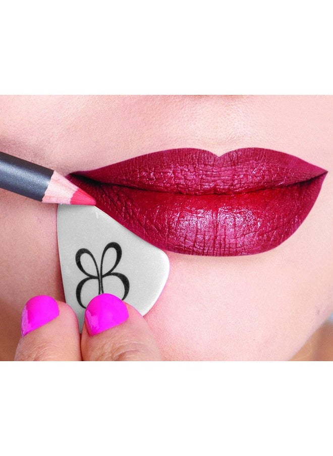 Beautyblender® | Liner Designer Pro Beauty Blender Triple-Edged Eyeliner & Eye Pencil Guide, Includes Magnifying Mirror & Suction Cup, For Eye Pencil, Gel Cream, Liquid Liner and Powder Formula