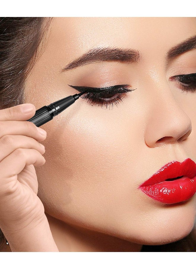 Kokie Retractable Liquid Eyeliner, Pointed Felt Tip, Waterproof & Smudge Free, Long-lasting, Vegan, Cruelty-Free