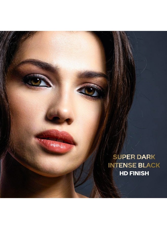 FACESCANADA Ultime Pro Hd Deep Black One Stroke Matte Pencil Kajal, 1.4G|Smooth Lightweight Intense Black Hd Finish|10Hr Longstay|Rice Bran Wax|Castor Oil|Waterproof|Sweatproof|Built-In Sharpener