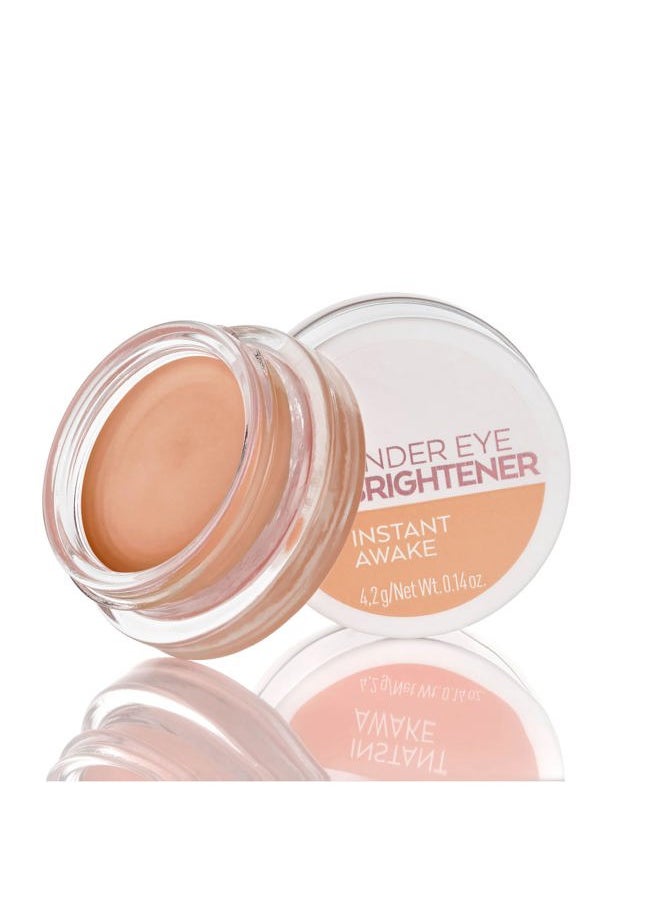 Under Eye Brightener | Conceal & Brighten Dark Circles | With Hyaluronic Acid & Shea Butter | Vegan, Cruelty Free & Paraben Free (020 | Warm Nude)