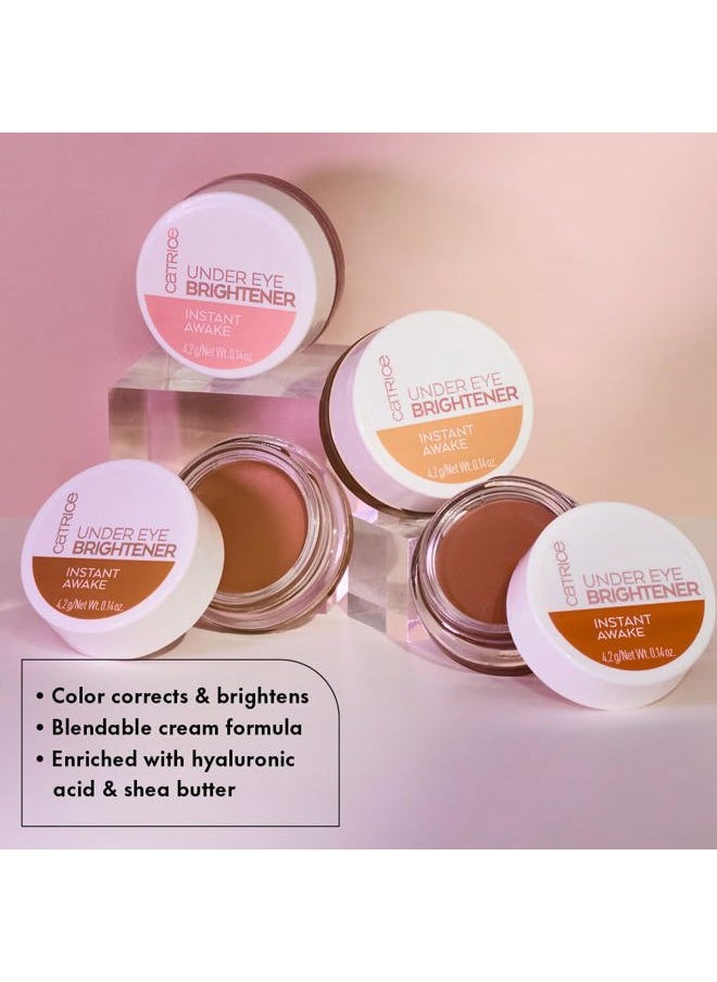 Under Eye Brightener | Conceal & Brighten Dark Circles | With Hyaluronic Acid & Shea Butter | Vegan, Cruelty Free & Paraben Free (020 | Warm Nude)