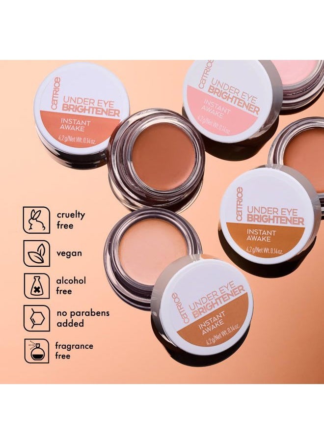 Under Eye Brightener | Conceal & Brighten Dark Circles | With Hyaluronic Acid & Shea Butter | Vegan, Cruelty Free & Paraben Free (020 | Warm Nude)
