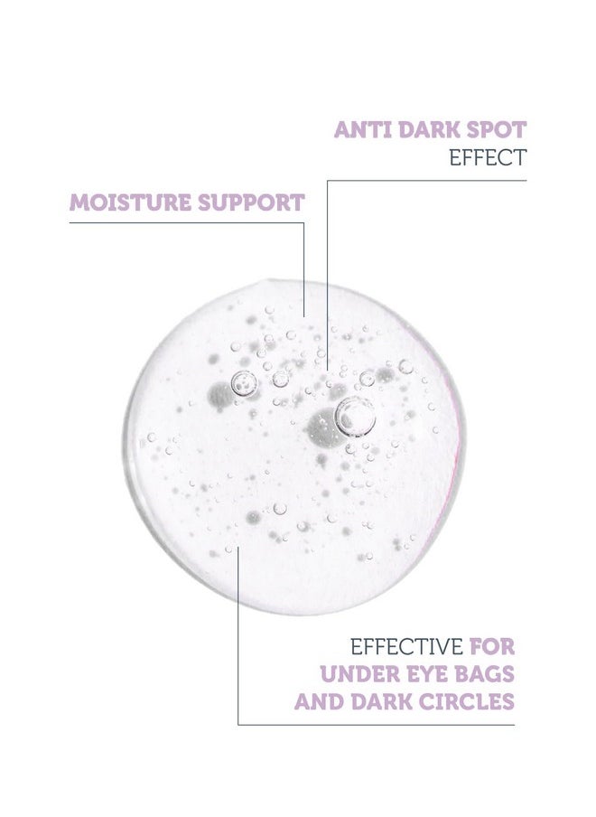 The Purest Solutions Radiance Eye Contour Serum (Caffeine Solutions 5% + Vitamin C) - Bright & Rested Appearance - Skin Tone Difference Reduction - Under-Eye Bag Care - Vegan | Cruelty Free (1 fl. oz)