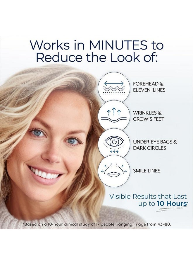 Plexaderm Rapid Reduction Eye Serum Pods - Advanced Formula - Anti Aging Serum Visibly Reduces Under Eye Bags, Wrinkles, Dark Circles, Fine Lines & Crow's Feet Instantly