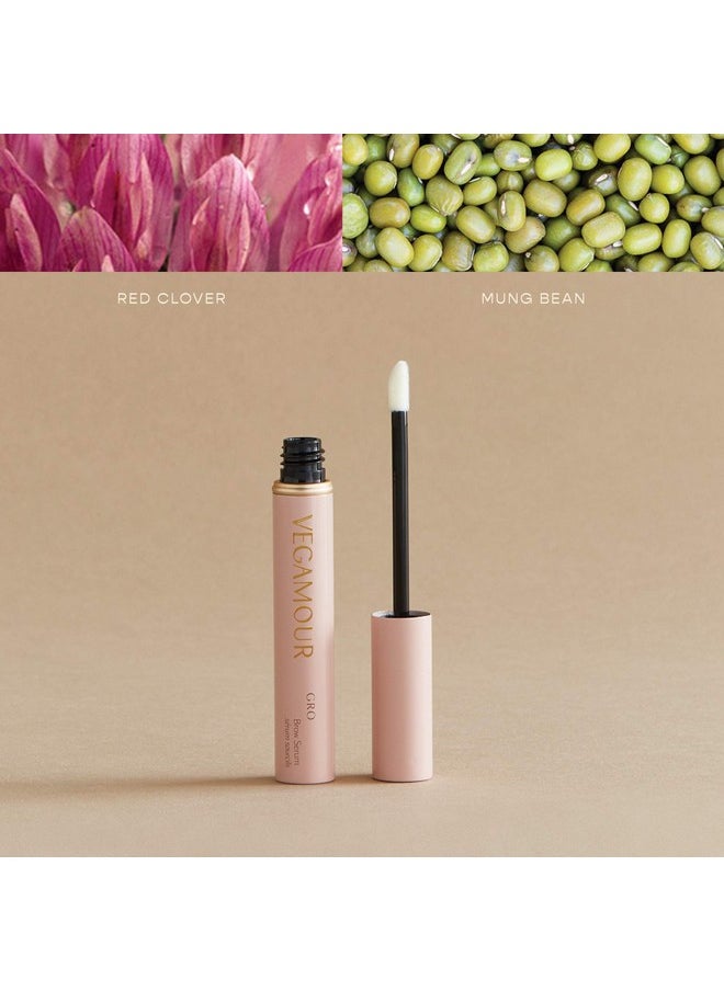 VEGAMOUR GRO Brow Serum for Thicker Looking Brows in as Soon as 30 Days, Vegan Eyebrow Enhancing Serum, 3 ML