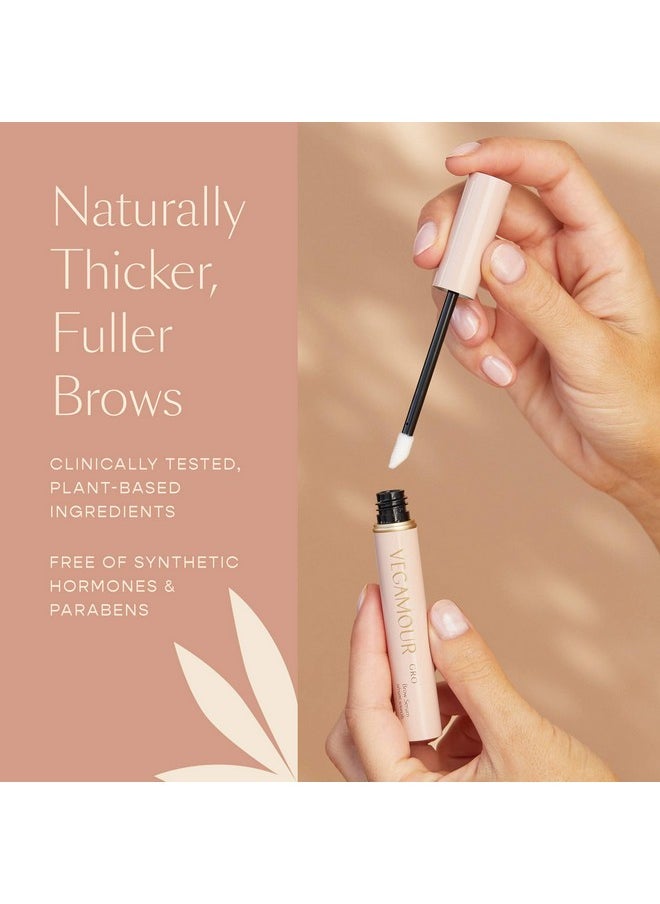 VEGAMOUR GRO Brow Serum for Thicker Looking Brows in as Soon as 30 Days, Vegan Eyebrow Enhancing Serum, 3 ML