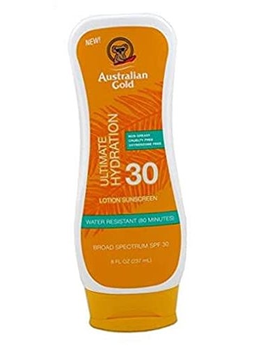Australian Gold Sunscreen Ultimate Hydration Lotion Spf 30, 8 Ounce (Pack of 2)