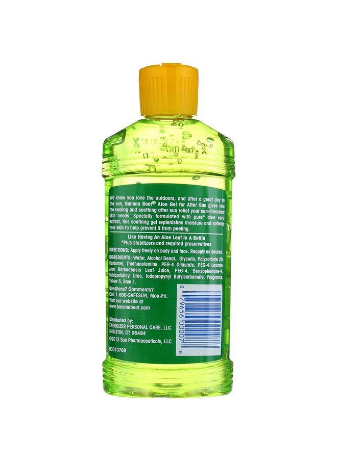 Banana Boat Aloe After Sun Gel 8 Ounce Soothing (Pack of 2)
