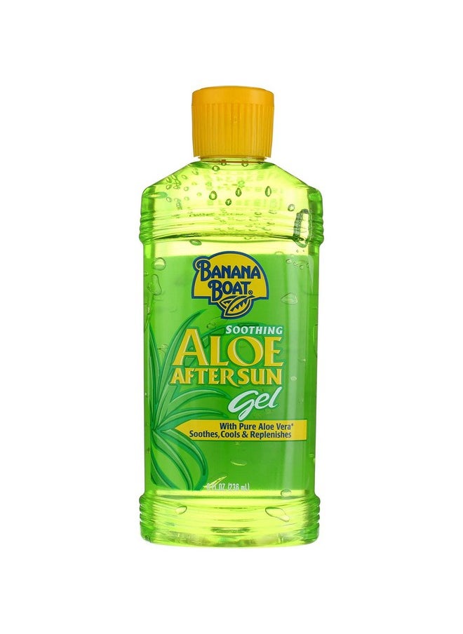 Banana Boat Aloe After Sun Gel 8 Ounce Soothing (Pack of 2)