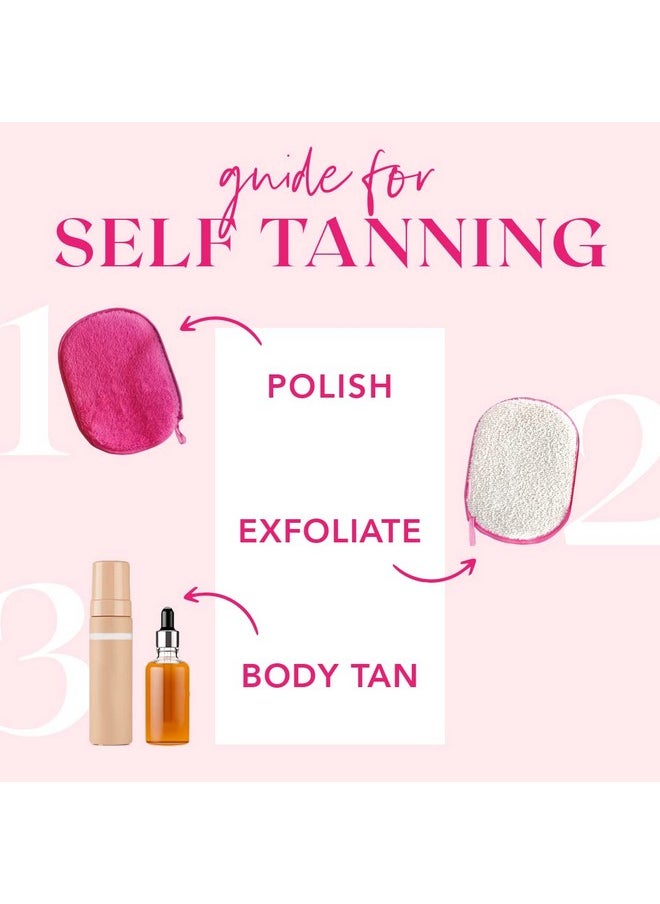 The Body MITT Exfoliating Glove by The Original MakeUp Eraser - Exfoliating Body Scrubber Mitt, Reusable Exfoliating Body Mitt For Skin Care