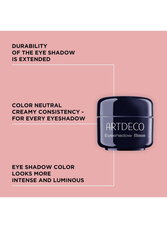 ARTDECO Eyeshadow Base - Improves Eye Shadow Staying Power & Prevents Creasing - Creamy Consistency - Neutral Tones - Eye Makeup - Vegan - 0.16 Fl Oz