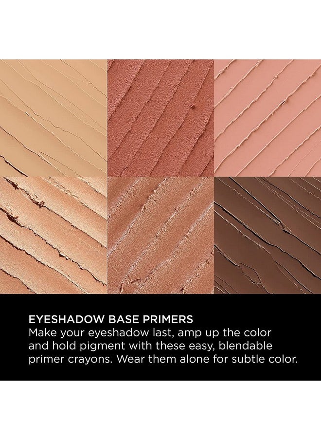 Sigma Beauty Eyeshadow Primer Base - Professional Grade Eye Primer Crayon w/Sleek Retractable Tip for Long-Lasting Makeup & All-Day Color Payoff, Prevents Creasing (Ignite, Light Caramel Matte)