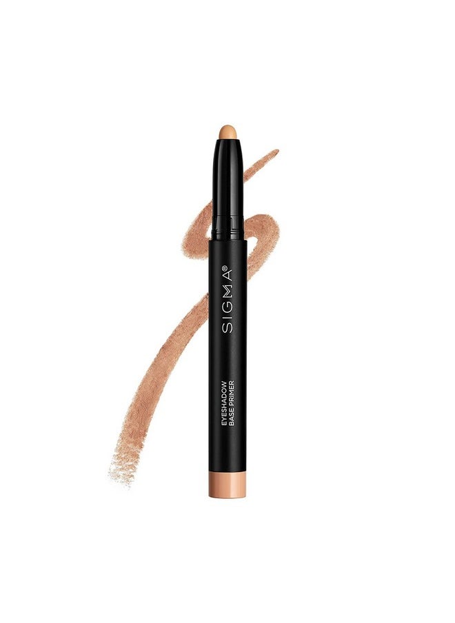 Sigma Beauty Eyeshadow Primer Base - Professional Grade Eye Primer Crayon w/Sleek Retractable Tip for Long-Lasting Makeup & All-Day Color Payoff, Prevents Creasing (Ignite, Light Caramel Matte)