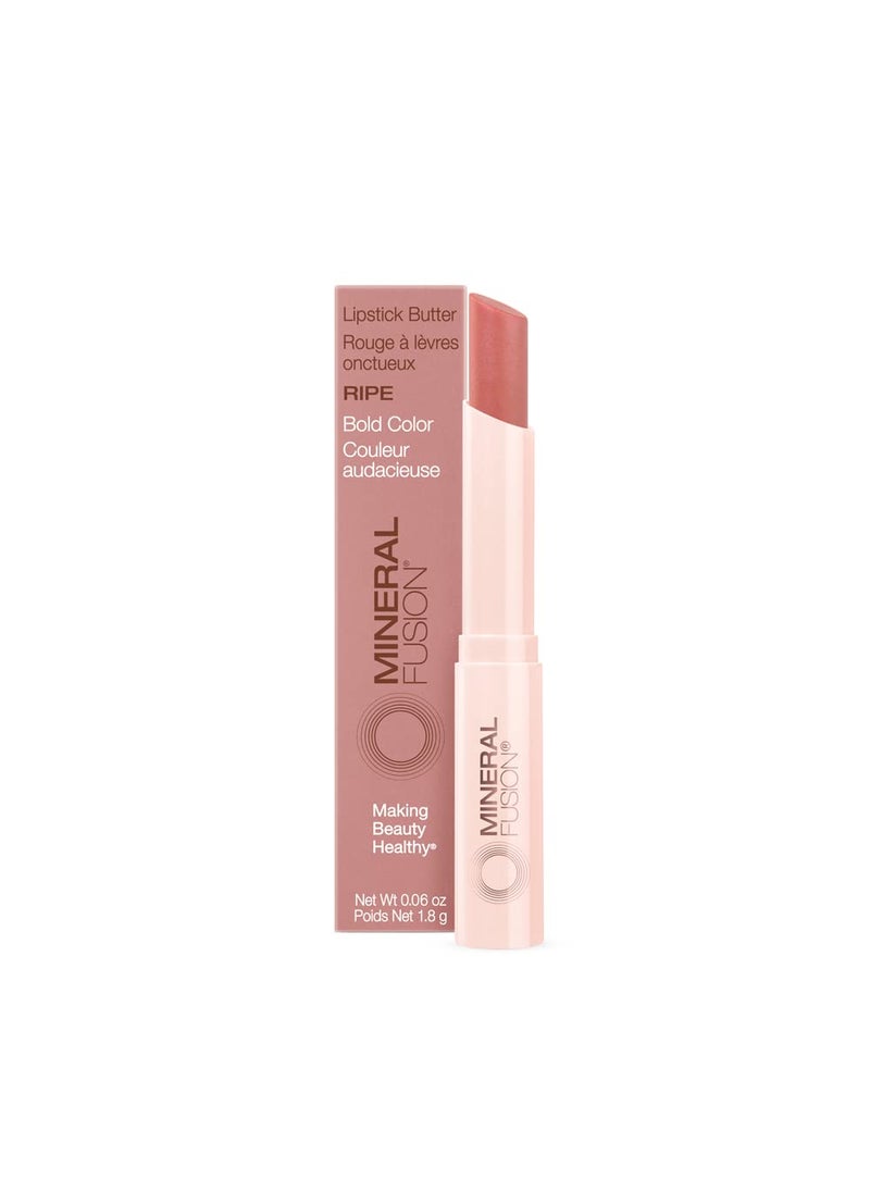 Mineral Fusion Lipstick Butter, Ripe, 0.06 Ounce