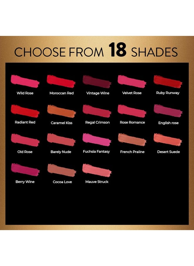 MyGlamm Presents Beauty Hi-Shine Lipstick, Glossy Finish - Wild Rose, 4gm