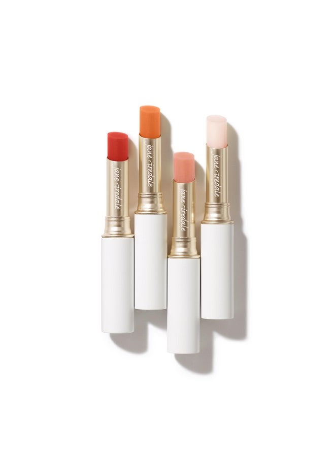 Jane Iredale Just Kissed Lip and Cheek Stain, PH-Activated Formula Delivers Long-Lasting Custom Color with Hydrating Botanical Oils, Cruelty-Free