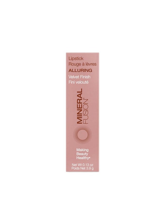 Mineral Fusion Lipstick, Alluring, .137 Ounce