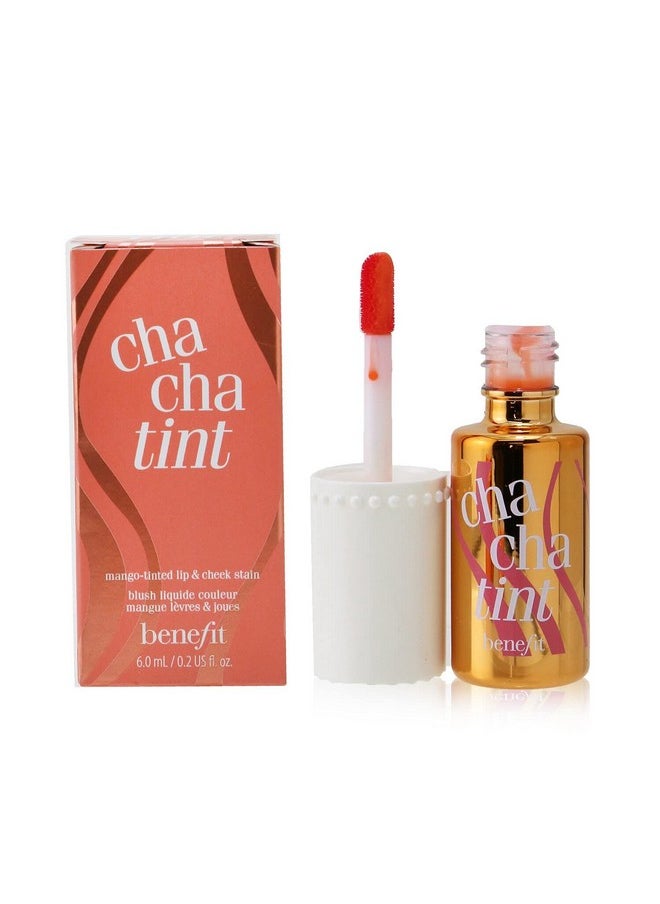 Benefit Cha Cha Tint Mango-Tinted Lip & Cheek Stain, 0.2 Ounce