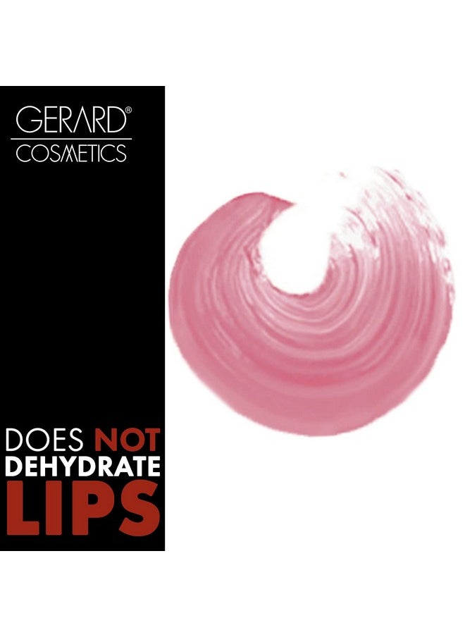 Gerard Cosmetics HydraMatte Liquid Lipstick Mile High | Pink Nude Lipstick with Matte Finish | Long Lasting and Non-Drying | Super Pigmented Fully Opaque Lip Color