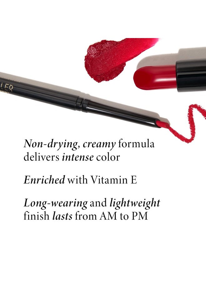 LAURA GELLER NEW YORK Modern Classic Duo - Red Radiance Lipstick + Ritzy Red Lip Liner - Ultra-Rich Color - Luxurious and Lightweight - Cream Finish
