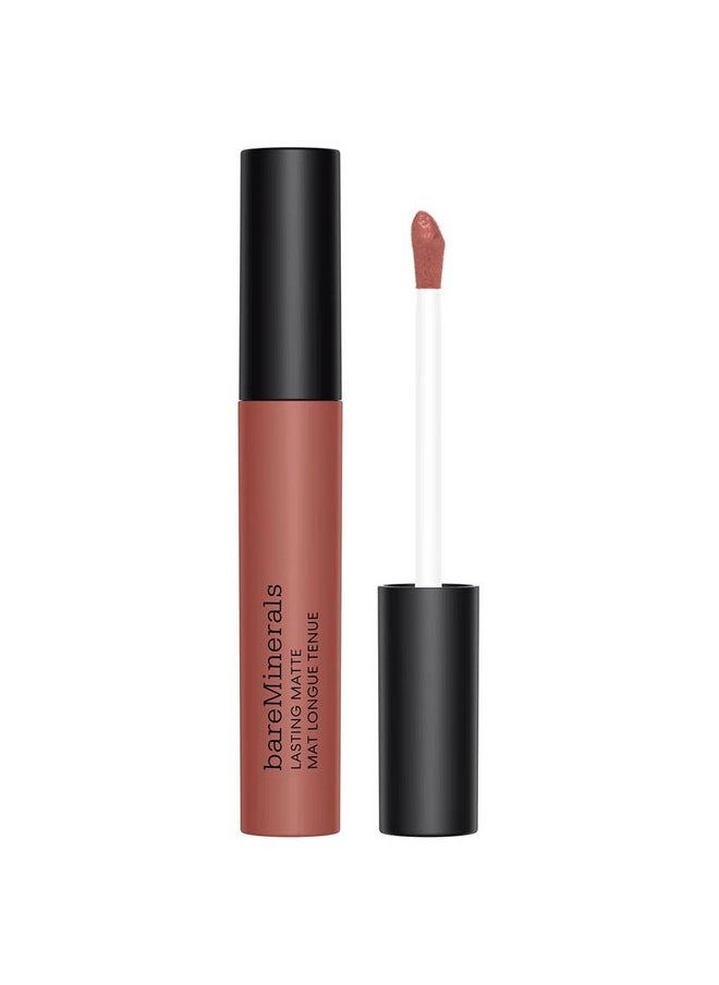bareMinerals Mineralist Lasting Matte Liquid Lipstick for Women, Velvet Matte Finish, All-Day Wear, Weightless, Non-Drying Formula, Talc-Free Lipstick