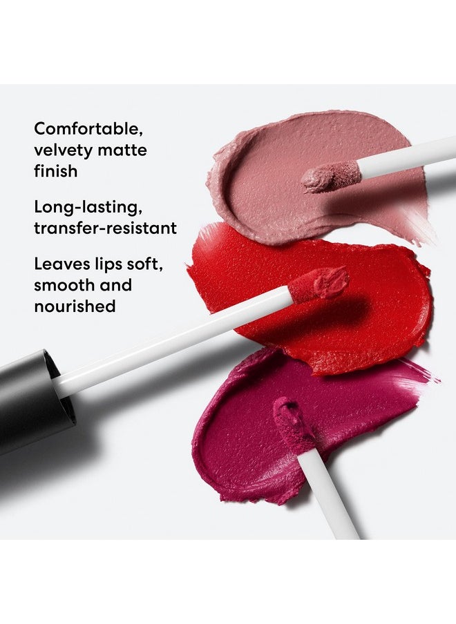 bareMinerals Mineralist Lasting Matte Liquid Lipstick for Women, Velvet Matte Finish, All-Day Wear, Weightless, Non-Drying Formula, Talc-Free Lipstick