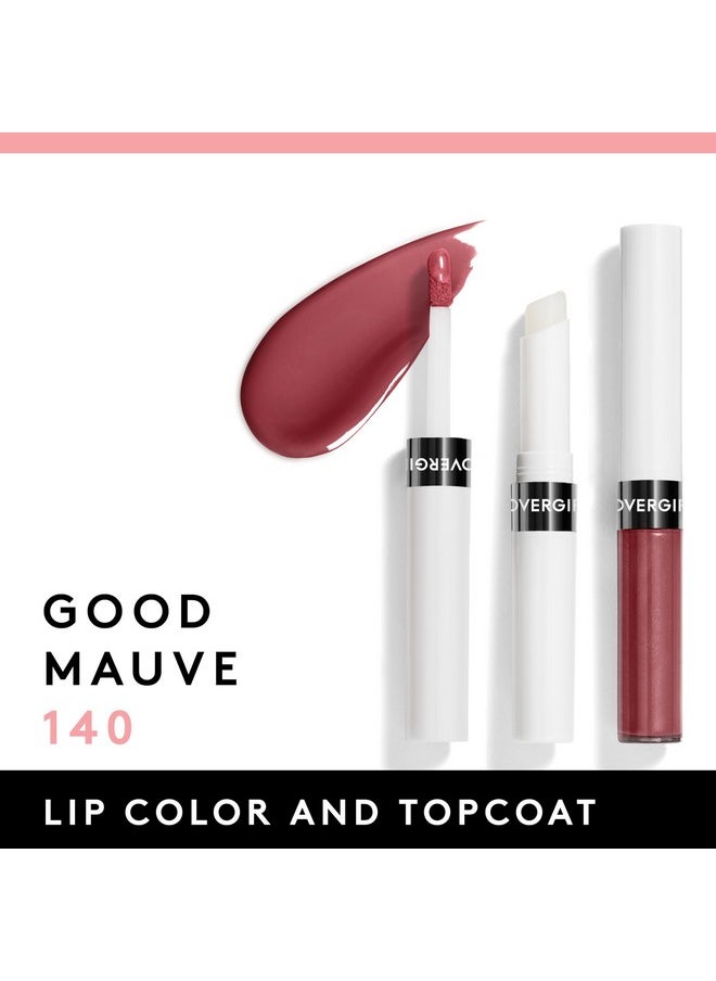 COVERGIRL Outlast All-Day Lip Color with Moisturizing Topcoat, New Neutrals Shade Collection, Good Mauve, Pack of 1