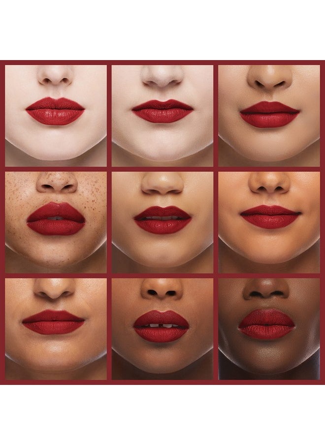 Burt’s Bees 100% Natural Moisturizing Lipstick, Scarlet Soaked, 1 Tube