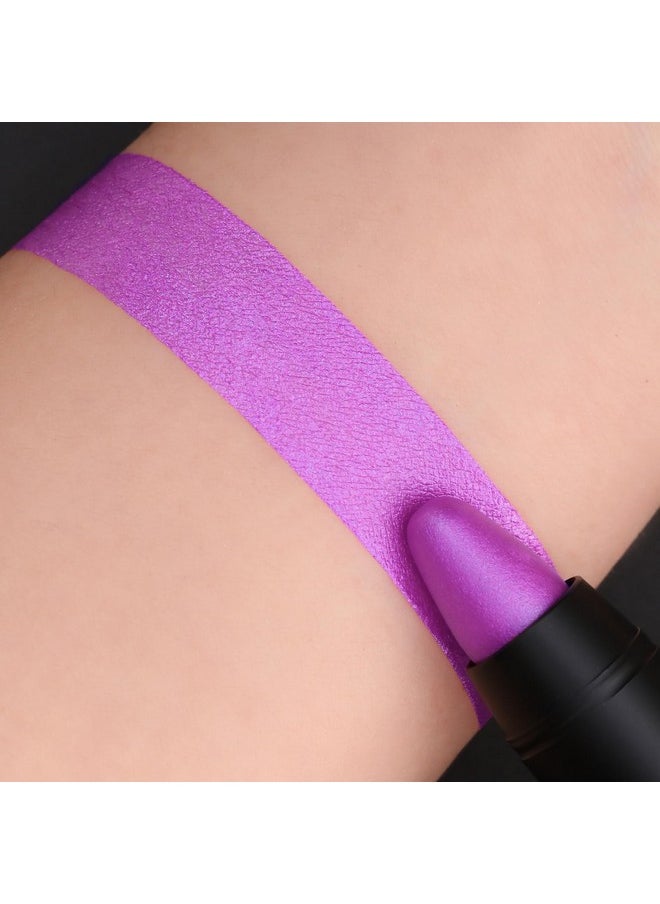 FOCALLURE Ultra Chic Metallic Lipstick,Rich Vitamin E Lip Crayon,Lightweight Shinning Color without Drying or Fading,Long Lasting Lips Makeup,#31 Utopia