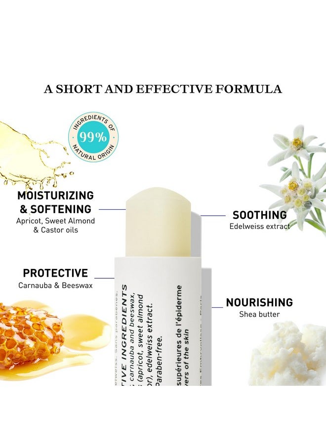 Embryolisse Protective Repair Lip Balm. Shea Butter Care for Hydration and Protection of Chapped and Dry Lips, 0.16 oz.