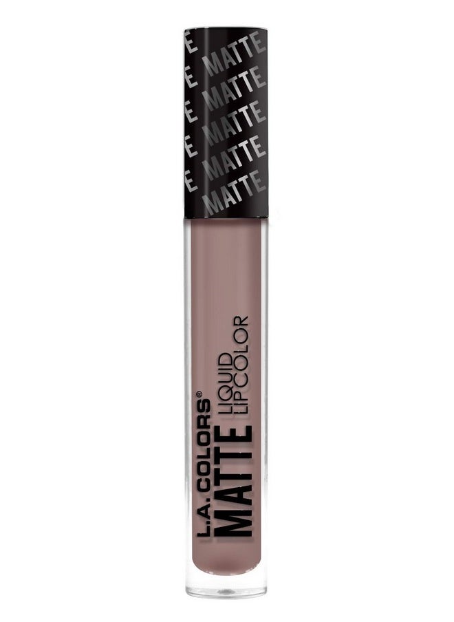 L.A. COLORS Matte Liquid Lip Color, Daydream CLG411
